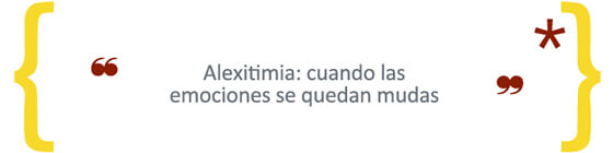 Alexitimia