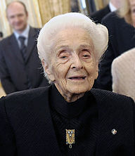 Levi-Montalcini a los 100 años.