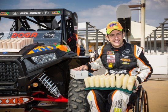 Isidre Esteve está preparado para el Dakar 2017 © Looker Photography