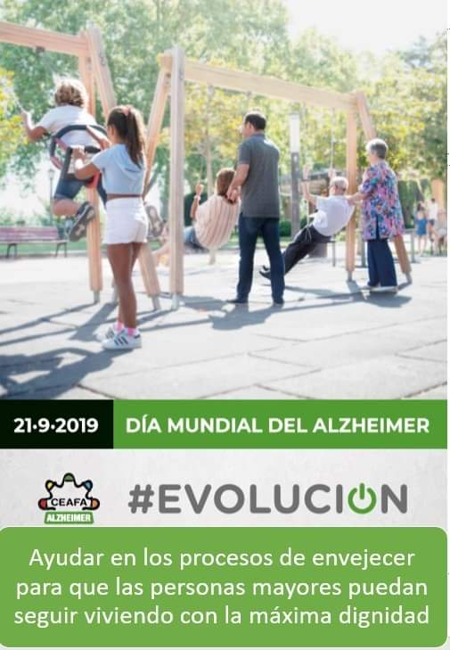 21 de Septiembre. Día Mundial del Alzheimer. #Evolución 21 de Septiembre. Día Mundial del Alzheimer. #Evolución