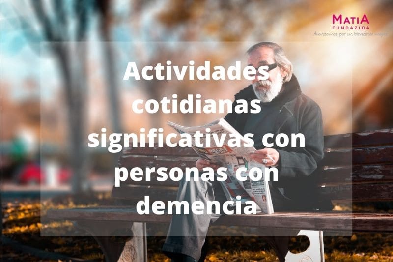 Actividades Diarias de Personas con Demencia