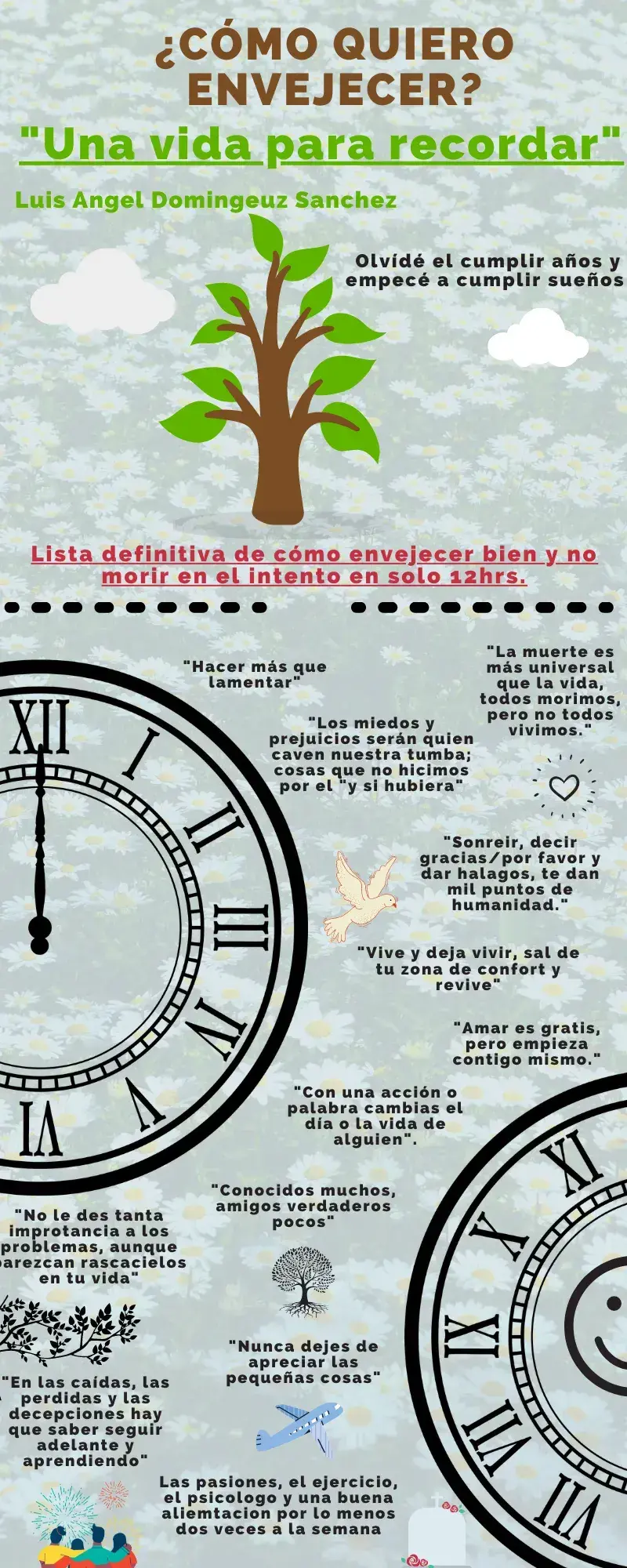 5 infografías: ¿Cómo Quieres Envejecer?